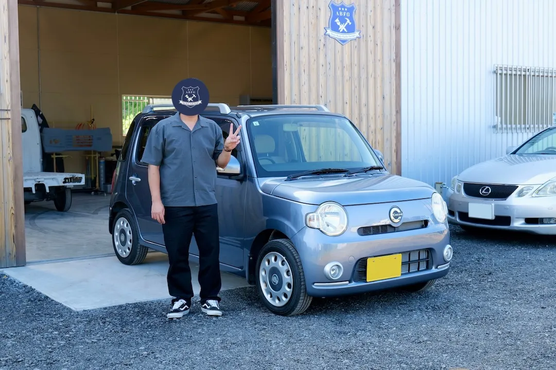 ダイハツミラココア納車